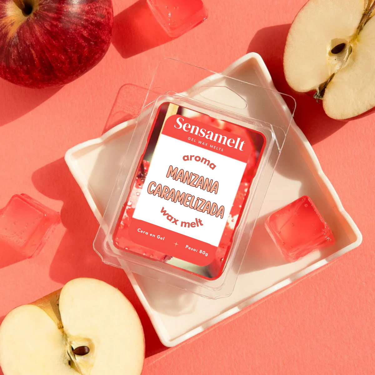 Maçã Caramelizada - Gel wax melt