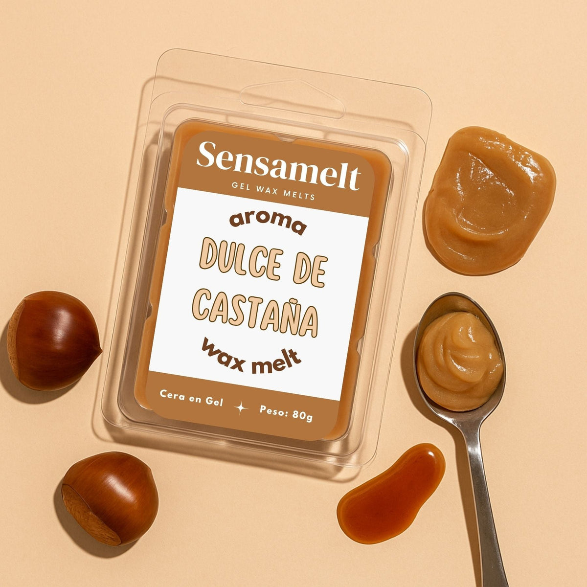 Doce de Castanha - Gel wax melt