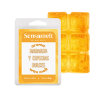 Laranja e Especiarias Doces - Gel wax melt