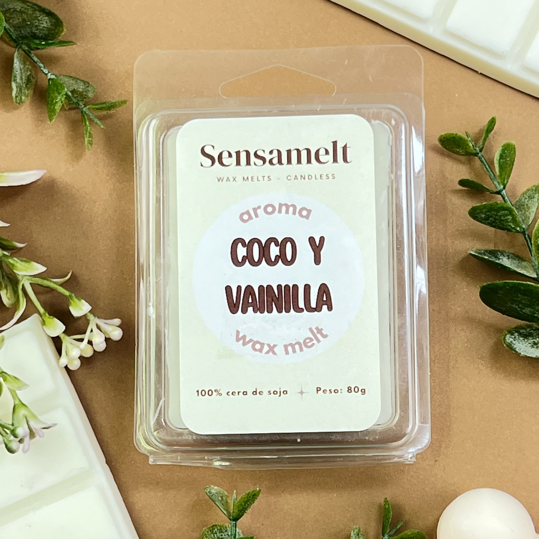 Coco & Baunilha - Wax melts