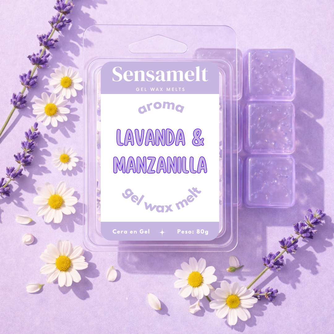 Lavanda & Camomila - Gel wax melt