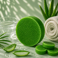 Aloe Vera (Limpa e Acalma) — Esponja de Sabonete