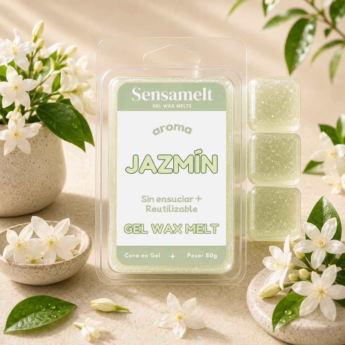 Jasmim – Gel wax melt