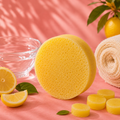 Limão (Limpa e Revive) — Esponja de Sabonete