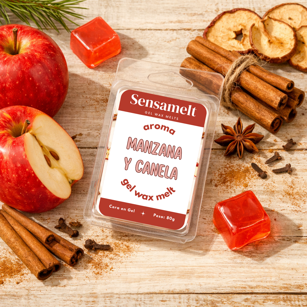 Maçã e Canela - Gel wax melt