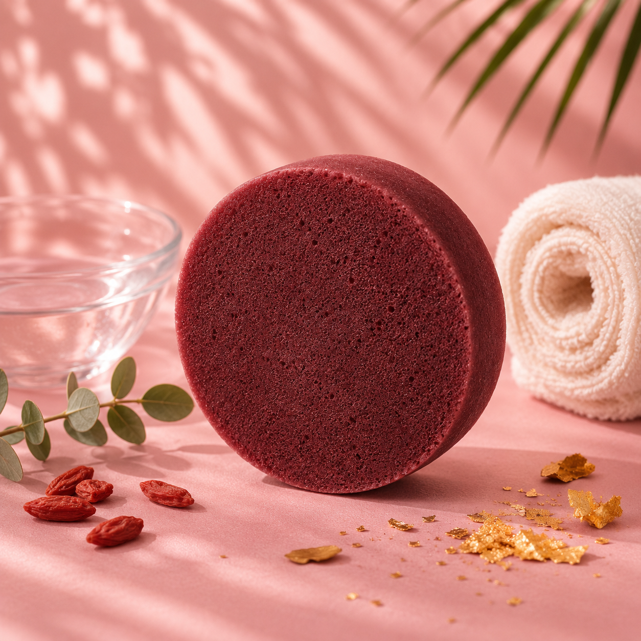 Gobi Gold (Limpa e Envolve) — Esponja de Sabonete
